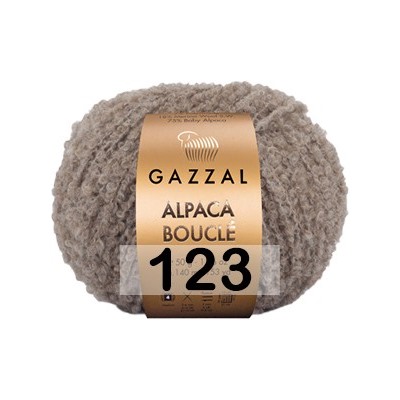 Пряжа Gazzal Alpaca Boucle