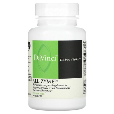 DaVinci All-Zyme, 90 таблеток