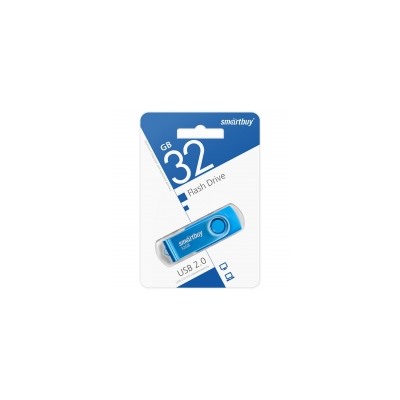 32Gb Smartbuy Twist Blue USB2.0 (SB032GB2TWB)