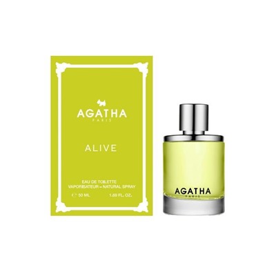 AGATHA MILLENIALS COLLECTION ALIVE w EDT  50 ml /неконд/