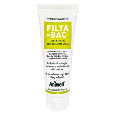 Filta-Bac Sonnenfilter & Antibakterielle Creme 120g (4.23 oz)
