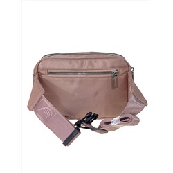 Поясная сумка из текстиля, цвет розовый