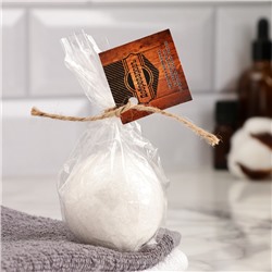 Бомбочка для ванны из персидской соли "Добропаровъ" с эфирным маслом ванили, 140гр
