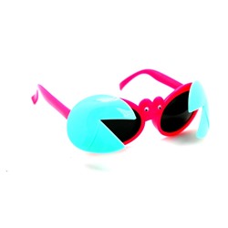 Детские солнцезащитные очки краб (зеленый-малиновый)