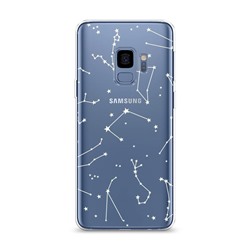Силиконовый чехол Созвездия на Samsung Galaxy S9