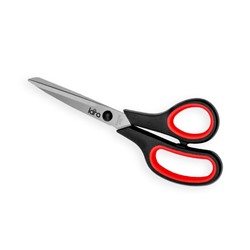 Ножницы (LR05-90)- 21,5см, прорезиненные ручки, сверхострая заточка