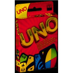 Промо. Mattel. Карты игральные "Uno" арт.10020 /64. Упаковка