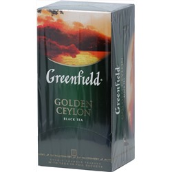 Greenfield. Golden Ceylon карт.пачка, 25 пак.