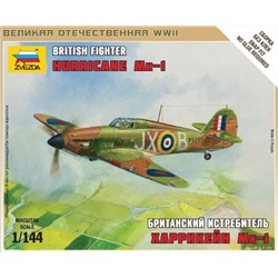 Зв.6173 Британский истребитель Hurricane Mk-1 /40