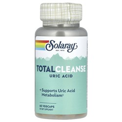 Solaray Total Cleanse, Мочевая Кислота - 60 растительных капсул - Solaray