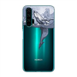 Силиконовый чехол Два измерения на Honor 20 Pro