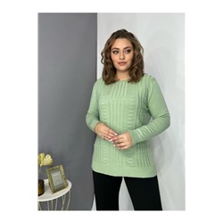 Пуловер 608-13 мята