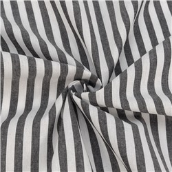 Рубашечная ткань на отрез №6 Полоса цвет серый