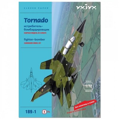 УмБум189-01/02 "Авиация. Истребитель "Tornado" (камуфляж) 1:72