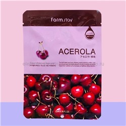 Тканевая маска Farmstay Visible Difference Mask Sheet Acerola 23ml (78)