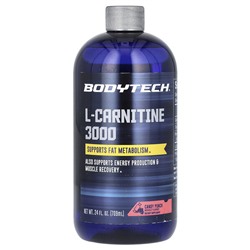 BodyTech L-Carnitine 3000, конфетный вкус - 709 мл - BodyTech