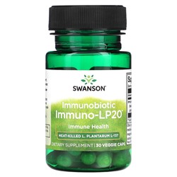 Swanson Иммунобиотик, Immuno-LP20, 30 растительных капсул