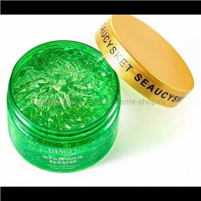 Увлажняющий гель для тела Images Gold Aloe Vera Gel (лечение и восстановление кожи), 120 гр