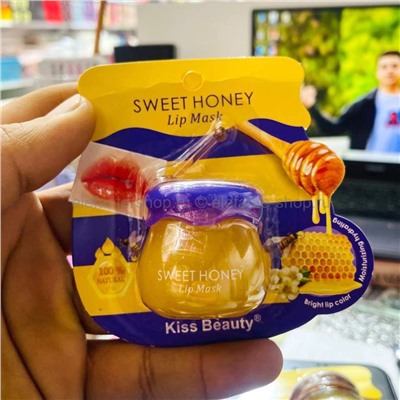 Медовый бальзам для губ Kiss Beauty Sweet Honey Lip Mask 30g (37)