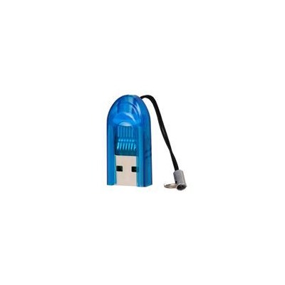 Карт-ридер внешний USB SmartBuy SBR-710-B Blue, microSD/microSDHC