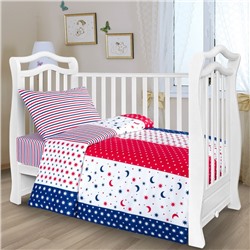 Детское постельное бельё АДЕЛЬ Kids «Кассиопея», 105х140, 105х140, 40х60