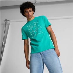 Triple Logo Men's Tee