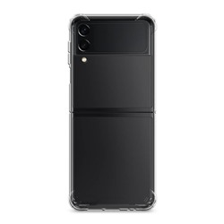 Противоударный силиконовый чехол Прозрачный на Samsung Galaxy Z Flip 3