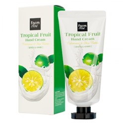 Farmstay* Tropical Fruit Hand Cream Calamansi Крем для рук с каламанси