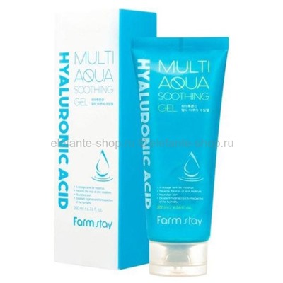 Гель для лица и тела FarmStay Hyaluronic Acid Multi Aqua Soothing Gel 200ml (78)