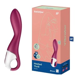 Satisfyer Вибромассажер для стимуляции точки G Heated Thrill, красный