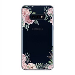 Силиконовый чехол Нежные розы акварель на Samsung Galaxy S10E