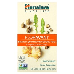 Himalaya FlorAvani, 90 вегетарианских капсул