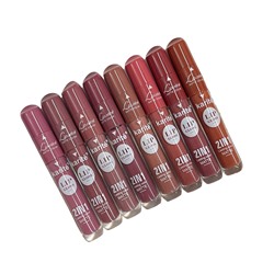 Помада 2 в 1 Karite Lip Gloss Matte Color (ряд 8шт)