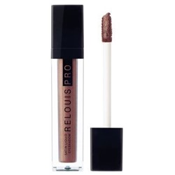 Тени для век жидкие сатиновые RELOUIS PRO Satin Liquid Eyeshadow тон 28 Deep Bronze