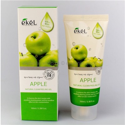 Пилинг-скатка с экстрактом зеленого яблока Ekel Apple Natural Clean Peeling Gel 180ml (51)