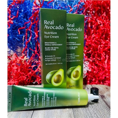 Крем с экстрактом авокадо FarmStay Real Avocado Nutrition Eye Cream 40ml (125)