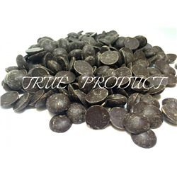 Темный шоколад Ariba  Fondente Dischi 60% 38/40 в форме дисков (текучий), 200 грамм