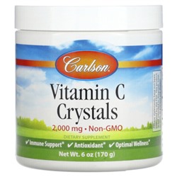 Carlson Витамин С, Кристаллы - 2000 мг - 170 г - Carlson