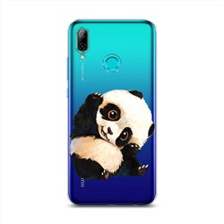 Силиконовый чехол Большеглазая панда на Huawei P Smart 2019