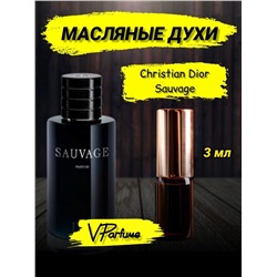Dior Sauvage духи масляные пробники Саваж (3 мл)