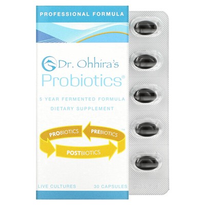 Dr. Ohhira's Профессиональные Пробиотики - 30 капсул - Dr. Ohhira's