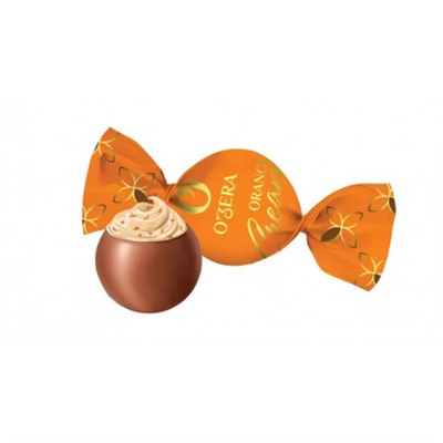 «O'Zera», конфеты шоколадные Апельсин «Orange cream» (упаковка 0,5 кг) KDV