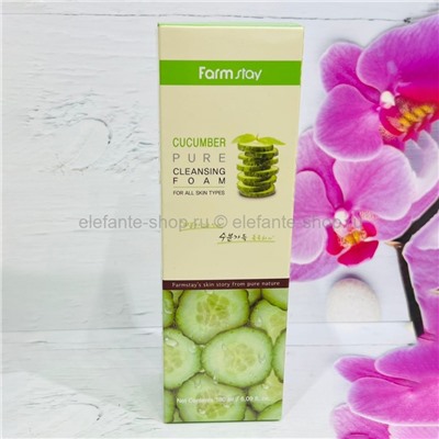 Пенка для умывания FarmStay Cucumber Pure Cleansing Foam 180ml (78)