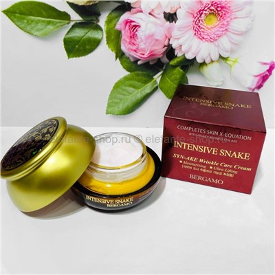 Крем для лица Bergamo Intensive Snake Syn-Ake Wrinkle Care Cream 50ml (51)