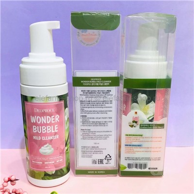 Пенка для умывания Deoproce Wonder Bubble Mild Cleanser 150ml (78)