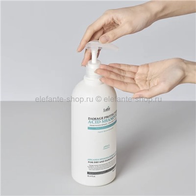 Шампунь для поврежденных волос Lador Damage Protector Acid Shampoo 900ml (51)