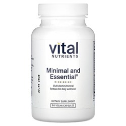 Vital Nutrients Minimal and Essential, 90 веганских капсул