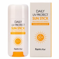 FarmStay Daily Uv Protect Sun Stick Spf50 Pa++++. Солнцезащитный стик