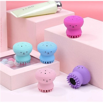 Силиконовый осьминожка для очистки пор и массажа лица ETUDE HOUSE My Beauty Tool Exfoliating Jellyfish Silicon Brush