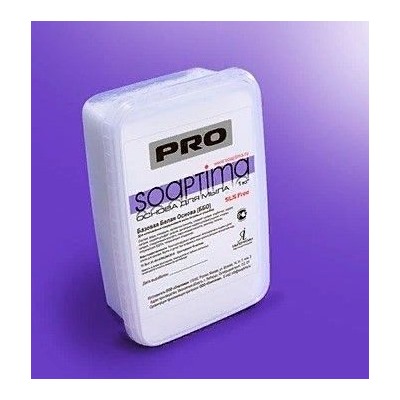 Мыльная основа (ОПТ-коробка) NEW - SOAPTIMA ББО белая (PRO) 10 кг